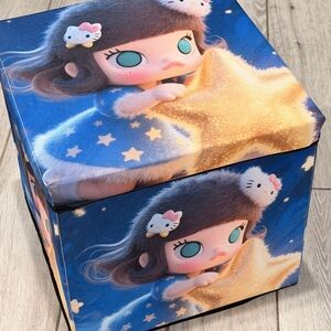 Molly Cute Starry collapsible organization box w/lid